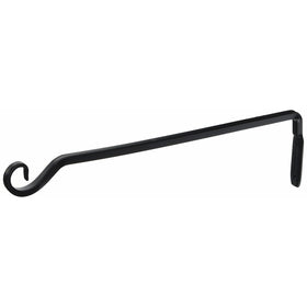 Panacea 89415 Forged Straight Hook, Black, 15-Inch