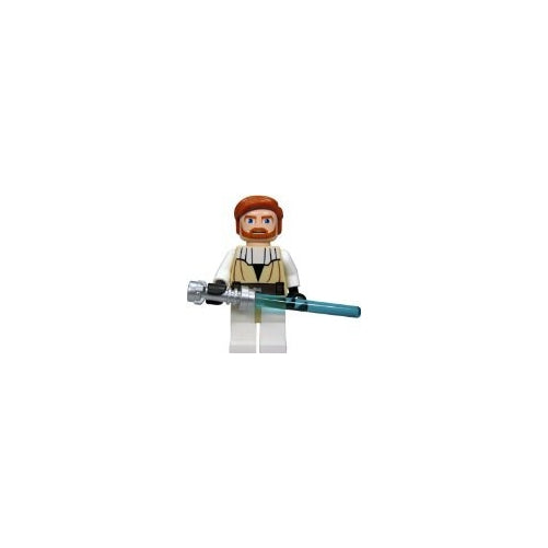 LEGO Star Wars Minifigure - Obi-Wan Kenobi with Lightaber (Clone Wars)