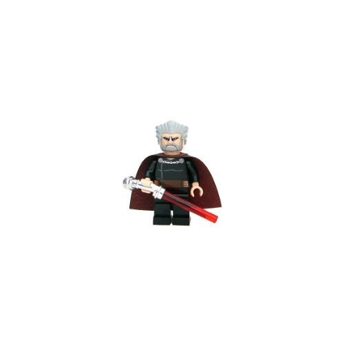 Lego Star Wars Count Dooku Minifigure with Lightsaber