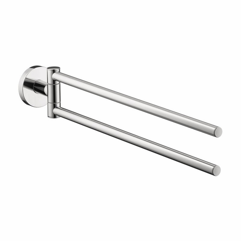 Hansgrohe 40512000 S and E Accessories Dual Towel Bar, Chrome