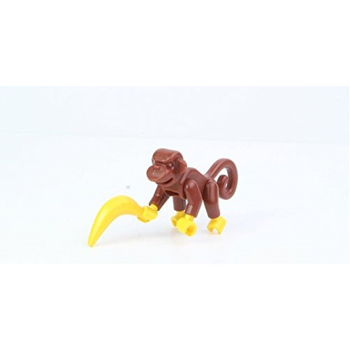 Lego Animal Minifigure: Monkey with Banana (from Indiana Jones)