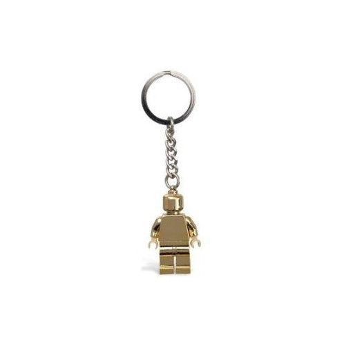 LEGO Classic Limited Edition Mini Figure Keychain #852688 Golden Minifigure