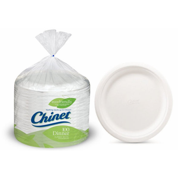 Chinet 10 3/8 Dinner Plate 100-count Box