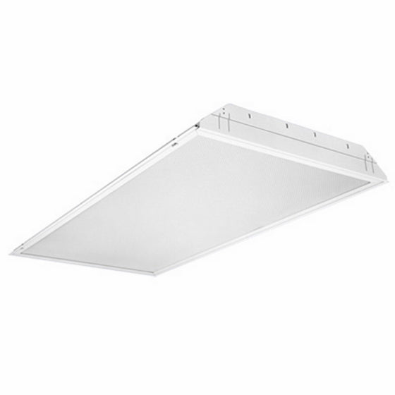 Lithonia Lighting GT2U MV 2-Light Fluorescent General Purpose Troffer, 2-Feet, White