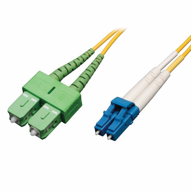 Tripp Lite Duplex Singlemode 8.3/125 Fiber Patch Cable (LC to SC/APC), 2M (6-ft.)(N366-02M-AP)