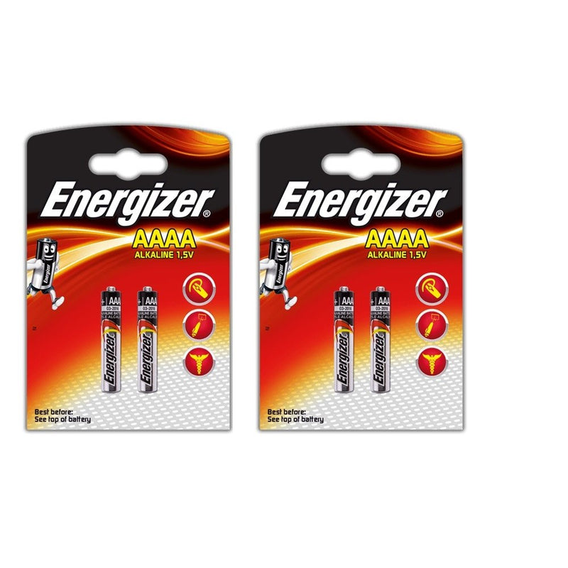 Energizer E96 AAAA Alkaline Battery (2 pack)