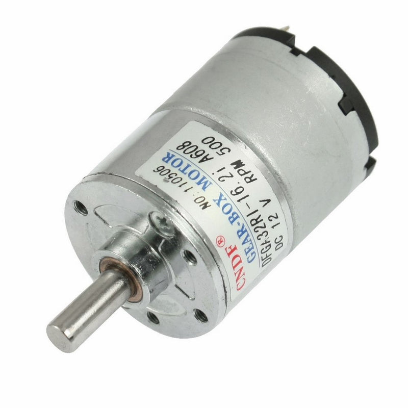 DC 12V 50mA 500RPM 0.3Kg-cm High Torque Permanent Magnetic Gear Motor