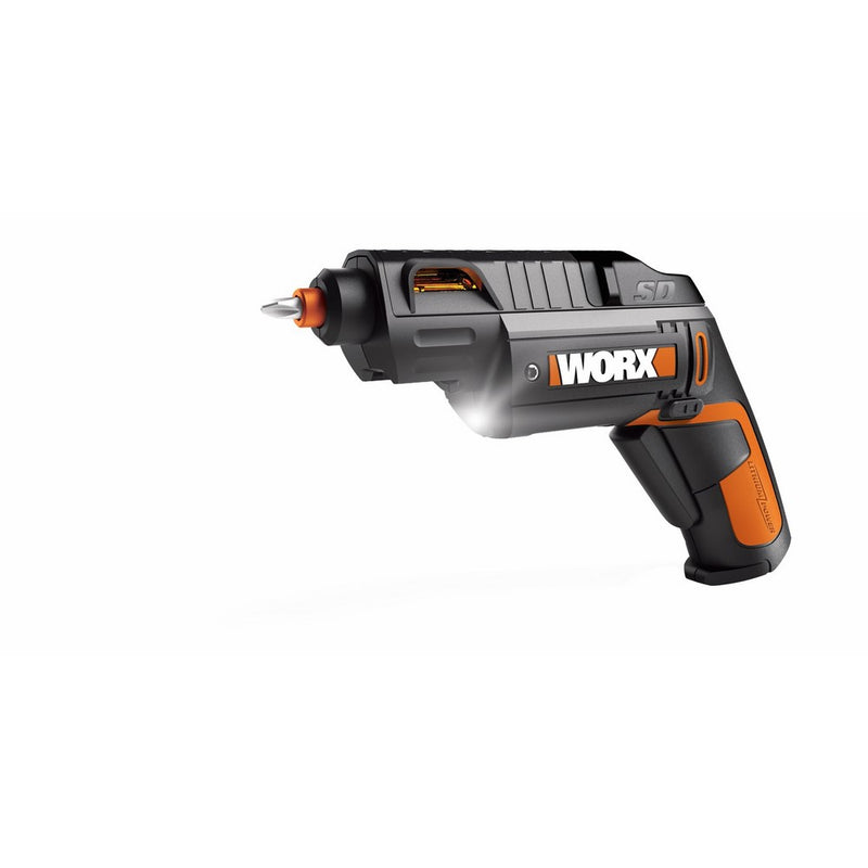 WORX WX254L SD Semi-Automatic Power Screw Driver with 12 Driving Bits