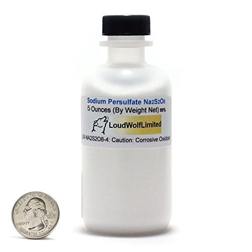 Sodium Persulfate / Dry Powder / 5 Ounces / 98% Pure / Copper Etchant