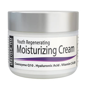 Anti Aging Cream For Face & Eyes - Best Facial Cream for Wrinkles & Dry Skin - Moisturizer for Day & Night with Vitamin C, Hyaluronic Acid & CoQ10-2oz