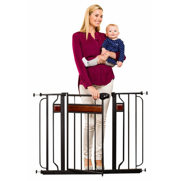 Regalo Home Accents Safety Gate, Black