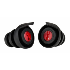 Safariland In-Ear Impulse Hearing Protection, Black/Red, Medium/Large