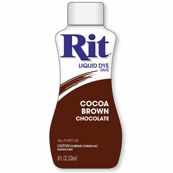 Rit Dye Liquid Fabric Dye, 8-Ounce,Cocoa Brown