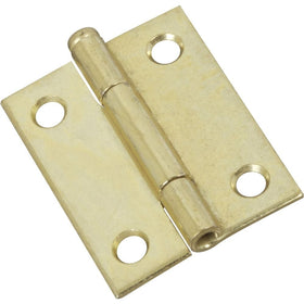 National Hardware N141-879 V508 Removable Pin Hinges in Brass, 2 pack