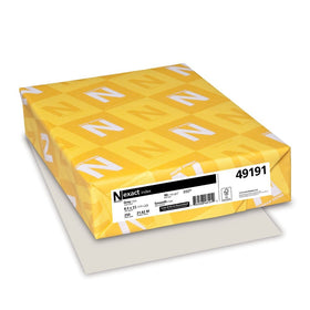 Neenah Exact Index, 8.5" x 11", 90 lb/163 gsm, Gray, 250 Sheets (49191)