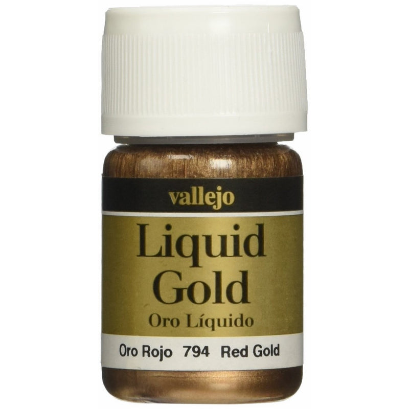 Vallejo Red Gold Paint, 35ml