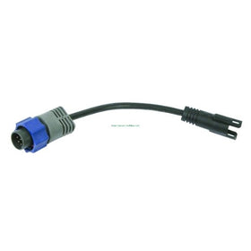 Motorguide 3005.0297 Wireless Sonar Ready Lowrance 7-Pin Sonar Adapter, Blue and Gray Finish