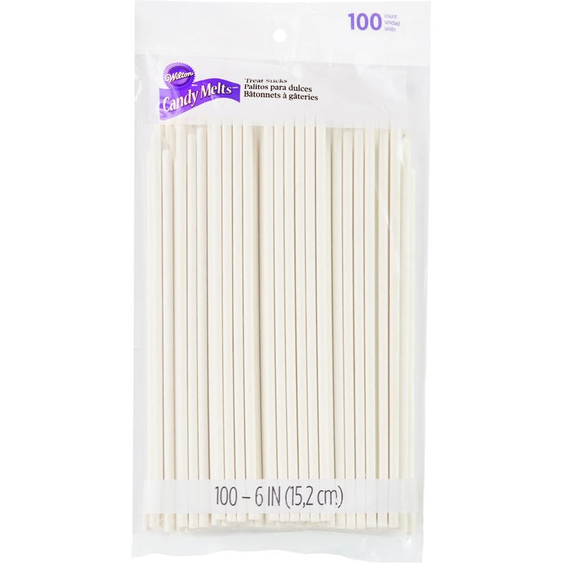 Lollipop sticks 100 count 6 inch