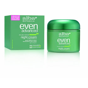 Alba Botanica Even Advanced, Sea Plus Renewal Night Cream, 2 Ounce