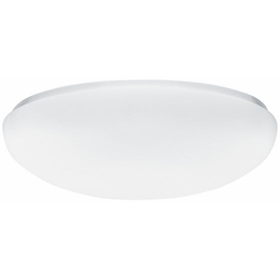 Lithonia Lighting FM 22 ACLR LP M4 Acrylic Single-Light Fluorescent Semi-Flush-Mount Ceiling Fixture, White