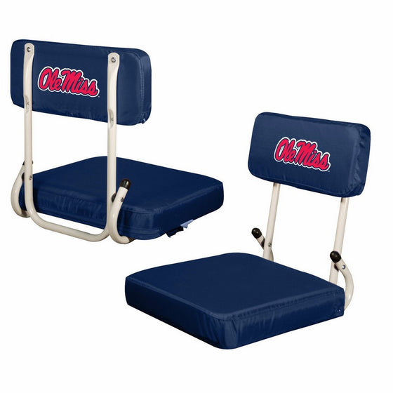 Logo Brands NCAA Mississippi Old Miss Rebels Hardback Stadium Seat