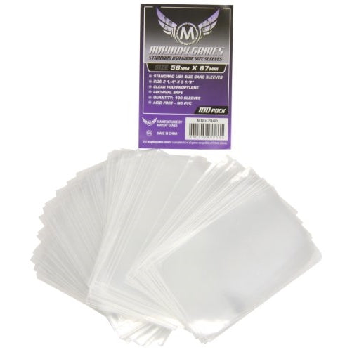 Purple Label: Standard USA Game Size Sleeves (100) 56mmx87mm