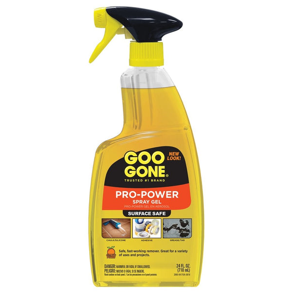 Goo Gone Pro-Power –Surface Safe, Great Cleaner, No Harsh Odors, No Sticky Residue, Can be used on tools and machinery, 24 fl oz