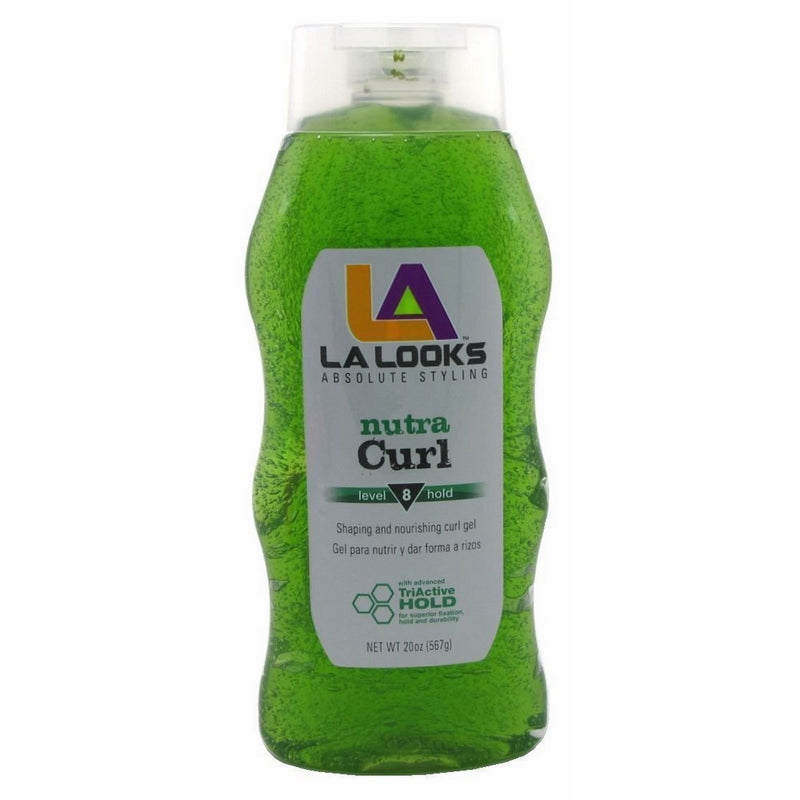 L.A. Looks Nutra Curl, 20-Ounce (Pack of 3)
