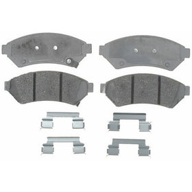 ACDelco 14D1075CH Advantage Ceramic Front Disc Brake Pad Set with Hardware