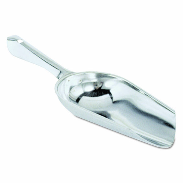 Adcraft HO-30/PKG 9-1/2 Inch Overall Length, Stainless Steel Bar Scoop (Pack of 3)