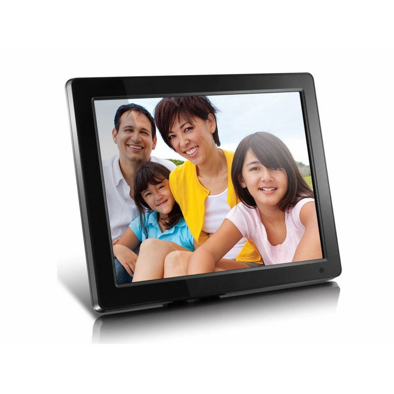 Aluratek (ADMPF512F) 12" Hi-Res Digital Photo Frame with 4GB Built-In Memory and Remote (800 x 600 Resolution), Photo/Music/Video Support, Wall Mountable