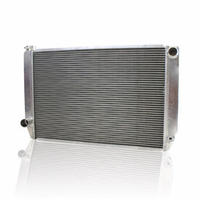 Griffin Radiator 1-26272-X ClassicCool 31" x 19" 2-Row Aluminum Race Radiator with 1" Tube