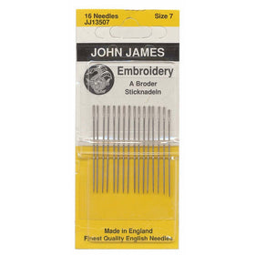 Colonial Needle Crewel/Embroidery Hand Needles-Size 7 16/Pkg