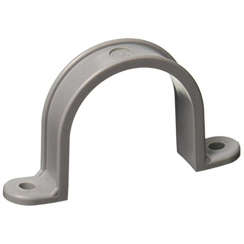 Morris 19498 Pipe Strap, 2 Holes, 1-1/2" (Pack of 50)