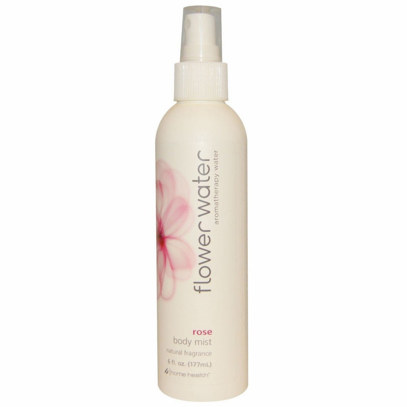 Flower Water, Body Mist, Rose, 6 Oz by Home Health