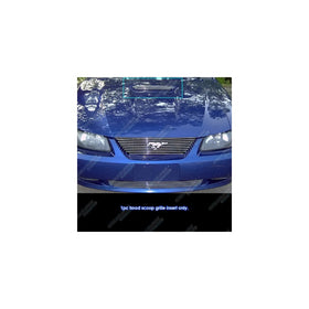 APS F66011A Polished Aluminum Billet Grille Bolt Over for select Ford Mustang Models