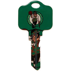Boston Celtics Kwikset KW1 House Key