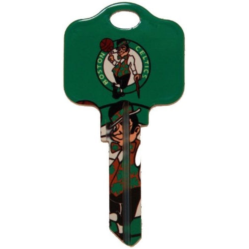 Boston Celtics Kwikset KW1 House Key