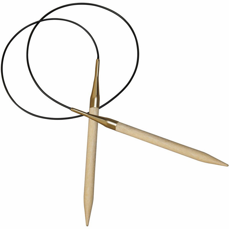 Knitter's Pride KP400246 50/25mm Basix Fixed Circular Needles, 40"