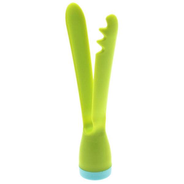 Kotobuki Swing Serving Tongs, Green