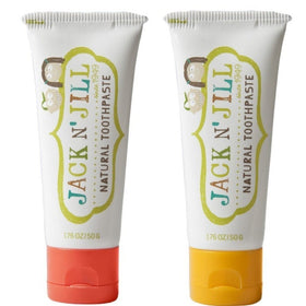 Jack N' Jill Natural Toothpaste, Strawberry & Banana, 1.76oz (Pack of 2)