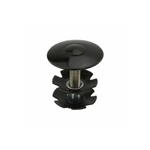 Headset Alloy Tap 1 1/8" Caps Black. bicycle headset, bike headset, chopper headset, headset parts Bike part