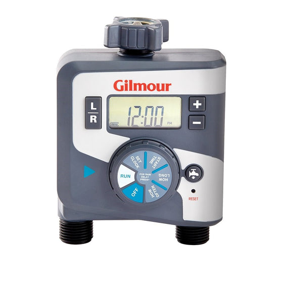 Gilmour Dual Outlet Electronic Water Timer