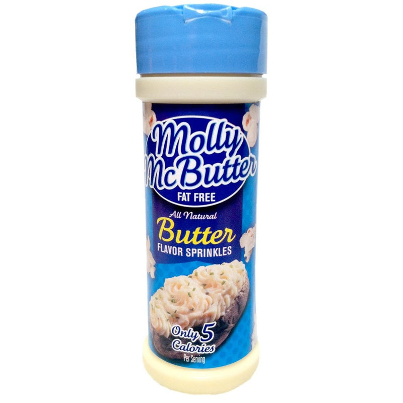 Molly McButter Fat Free BUTTER FLAVOR SPRINKLES 2oz (2 Pack)