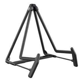 K&M 17580.014.55 Stands 17580B Heli 2 Acoustic Guitar Stand, Black