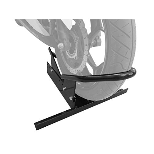 MaxxHaul 80077 Standard Motorcycle Wheel Chock with Pivoting Cradle