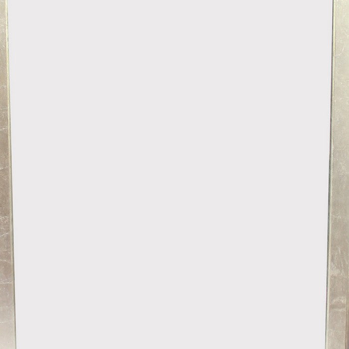 Contemporary Wooden Wall Mirror with Arched Top and Bottom, Gold