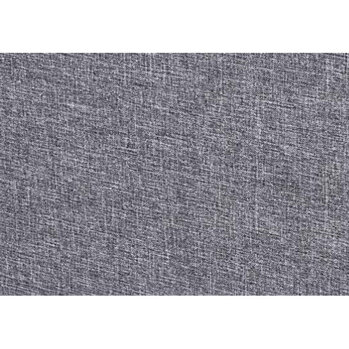 Foldable Fabric Upholstered Storage Ottoman with Tufted Details, Gray