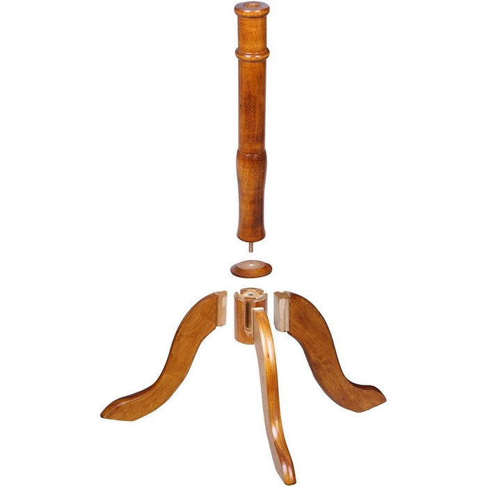Female Mannequin Torso Body with Adjustable Tripod Stand, White and Brown