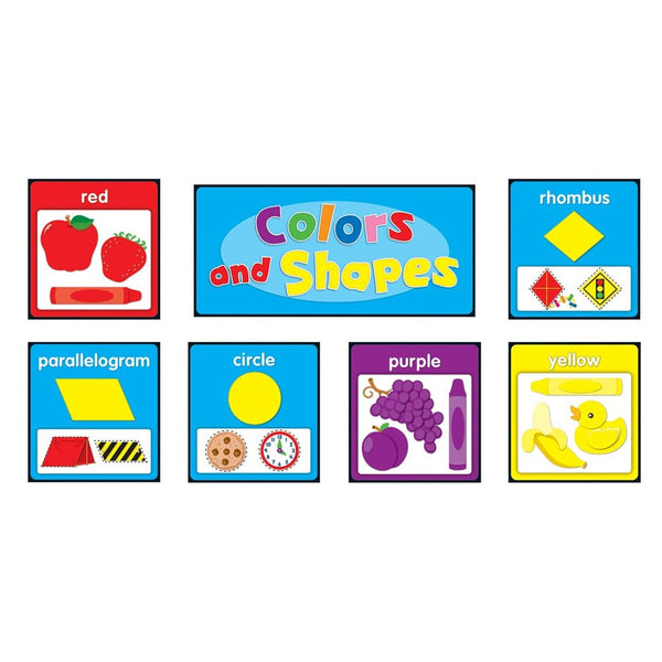 Carson Dellosa Colors and Shapes Bulletin Board Set (119017)